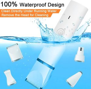 Kit de aseo para perros, recortador de pelo, pata de bajo ruido, recargable, inalámbrico, silencioso, molinillo de uñas, afeitadora para gatos y otras mascotas - Product Image 3