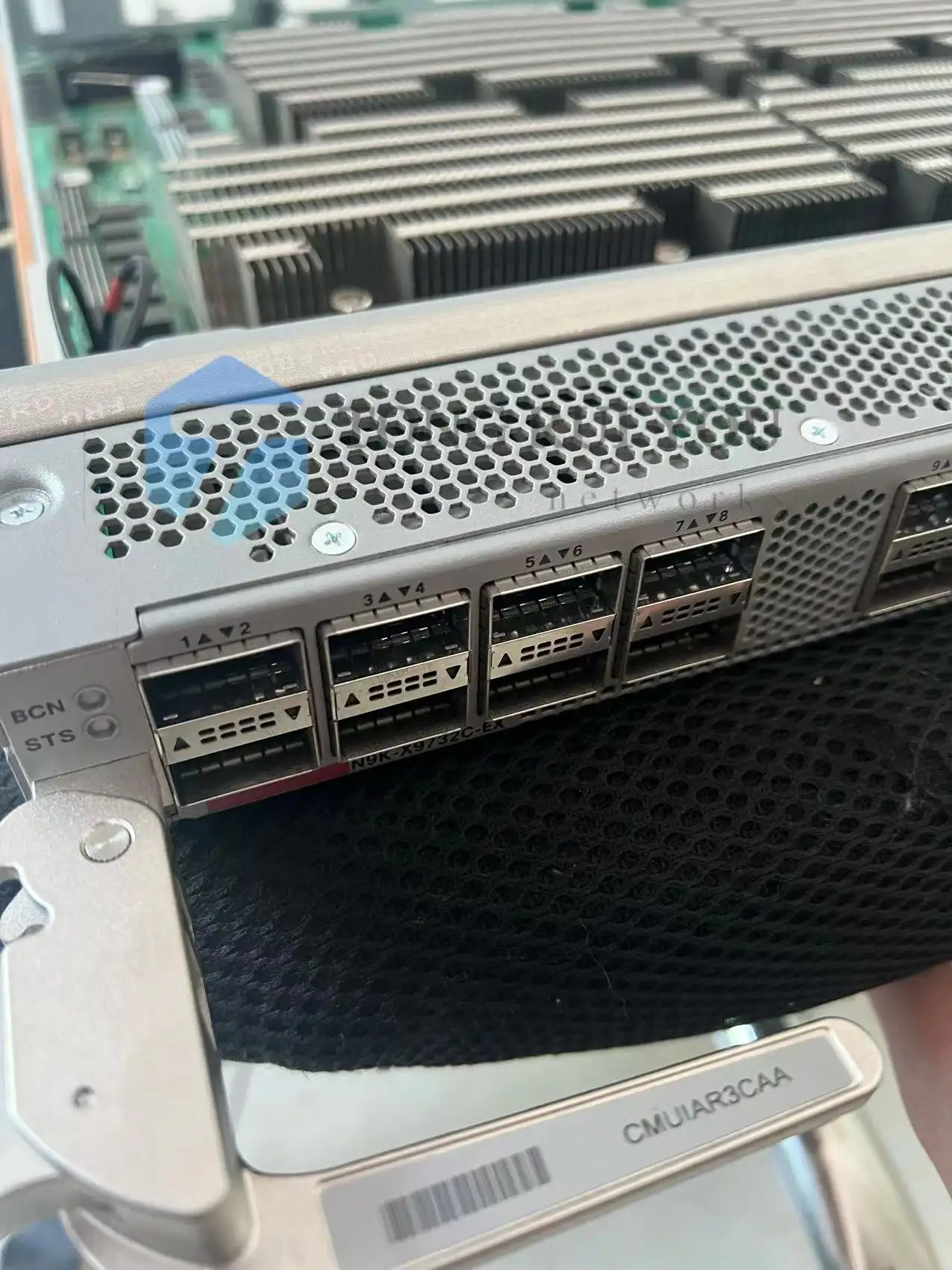 नेटवर्क मॉड्यूल सिस्को नेक्सस 9500 एजीजी एसीआई स्पाइनलाइनकार्ड, 32पी 100जी क्यूएसएफपी28 एन9के-एक्स9732सी-ईएक्स