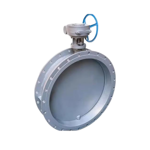 Regulador de Flujo de Aire para Conductos de Gran Diámetro con Brida, para Gases de Combustión de Calderas y HVAC, Estilo -20-300C - Product Image 1
