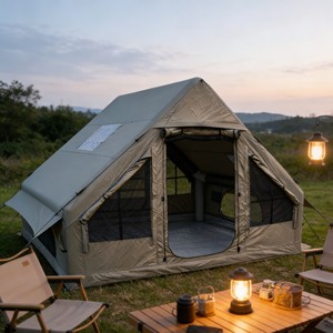 Carpa Familiar Resistente para el Desierto, Fácil de Instalar, Tela Oxford de Alta Densidad, Resistente al Viento, para Vacaciones Familiares al Aire Libre - Product Image 3