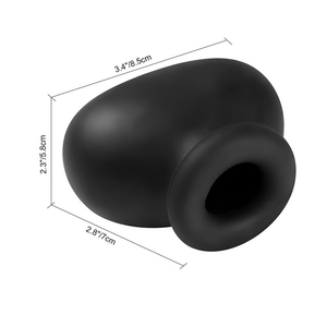 Anello del pene del gallo del giocattolo del sesso per adulti per l'uomo, anello del rubinetto dell'eiaculazione di ritardo dei prodotti maschili della gomma di Silicone di stimolazione del punto G per gli uomini - Product Image 4