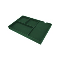 Plateau de charge sans fil 15W transfrontalier, organisateur de chevet, boîte de rangement de bureau en cuir, modèle polyvalent, cadeaux