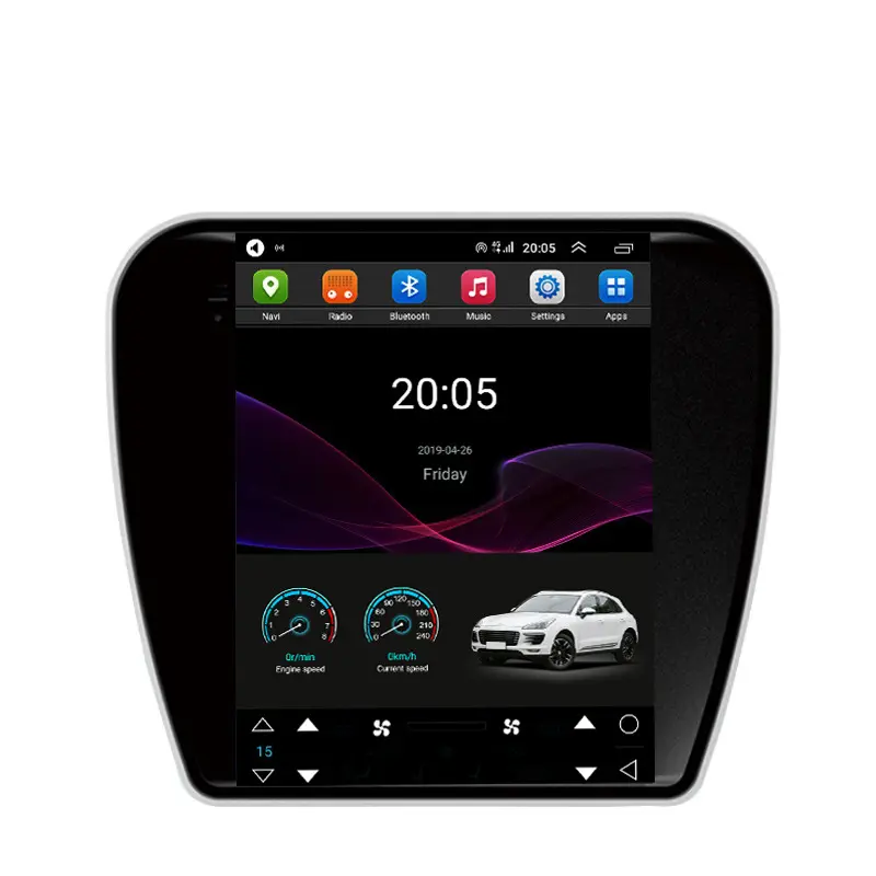 Mingxiang Auto Radio Multimedia Tesla Stijl Android 8.1 Auto Dvd-speler Voor Chevrolet Equinox Android Navigatie