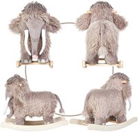 Gros Enfants Éléphant Poupée Trucs Éléphant Géant En Peluche Bébé Chaise À Bascule Jouet Cheval À Bascule En Bois