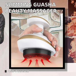 Mesin pelangsing tubuh bekam profesional, vakum penyedot lemak penghilang selulit dapat diisi ulang USB Gua Sha - Product Image 5