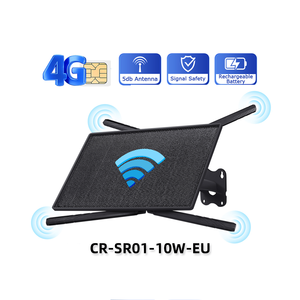 4G Outdoor WiFi Router CR-SR01-10W-EU with 5db Antenna Rechargeable Battery Signal Safety - Product Image 1