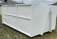 Benne à ordures de construction pour le recyclage des déchets Crochet de levage Bac empilable Conteneur Machines de traitement des déchets