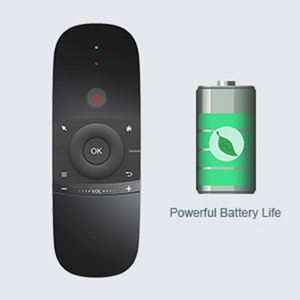 เมาส์อากาศ USB รีโมทคอนโทรลอัจฉริยะสำหรับทีวี คีย์บอร์ดไร้สาย เมาส์อากาศพร้อมคีย์บอร์ดสำหรับทีวี Hisense กล่องทีวี Android - Product Image 1