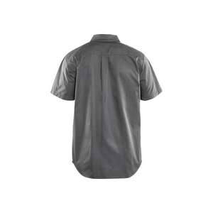 BLAKLADER - 329611909400XS Camisa de sarga Gris-EAN 7330509480991 CAMISAS DE TRABAJO - Product Image 2