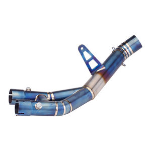 Tubo de enlace medio de escape para motocicleta R1 <span class=keywords><strong>MT10</strong></span> 2015 - <span class=keywords><strong>2021</strong></span> compatible con silenciador de 60mm - Product Image 1