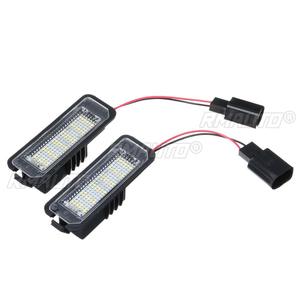 ไฟส่องป้ายทะเบียนรถยนต์แบบ LED 2 ชิ้น สำหรับ VW GOLF 4 6 Polo 9N Passat NEW Beetle - Product Image 4