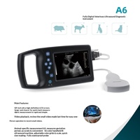 Suministro Directo de Fábrica: Máquina de Ultrasonido Veterinario Compacta y Portátil para Detección de Grasa Dorsal y Embarazo en Ganado, Cerdas y Mascotas
