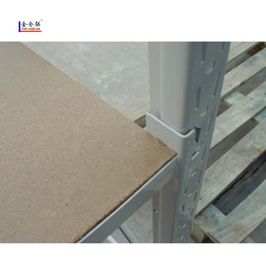 中小工場倉庫金属工具棚システム5層スロットアングル鋼収納棚 - Product Image 3