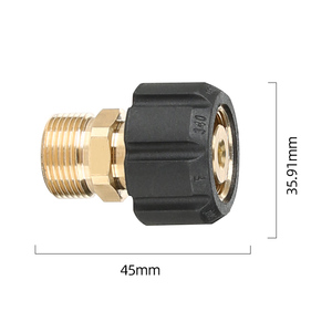 Adaptateur de nettoyeur haute pression SPS 5000 PSI pour lave-auto <span class=keywords><strong>Nilfisk</strong></span> M22-14 Fttings pour pistolet et tuyau de nettoyeur haute pression - Product Image 3