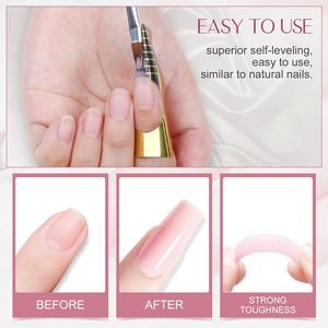 Gel Constructor Autonivelante de Color KAGA Y84, Sin EMA/TPO, Gel de Extensión de <span class=keywords><strong>Uñas</strong></span> Resistente a los Rayos UV, Venta al Por Mayor OEM/ODM, Muestra Gratuita Europea - Product Image 4