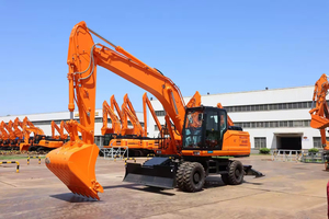 Trending 2025 <strong>Excavator</strong> for Global Construction Development CDM6210W 21ton <strong>Wheel</strong> <strong>Excavator</strong> Digger - Product Image 4