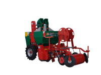 Planteur de pommes de terre automatique à 2 rangées-Compatible tracteur, avec système d'engrais, pièces de rechange et coupe de semoir