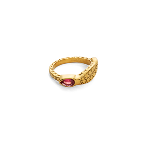 <span class=keywords><strong>Anello</strong></span> MYNECK alla Moda in Acciaio Inossidabile Placcato <span class=keywords><strong>Oro</strong></span> 18k, Antiossidante, Stile Hip-Hop con Gemma a Forma di <span class=keywords><strong>Serpente</strong></span>, Autunno 2026 - Product Image 6
