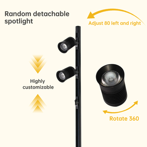 Đen mini LED triển lãm truy cập đèn sân khấu, đồ trang sức đèn hiển thị, đèn tủ - Product Image 4