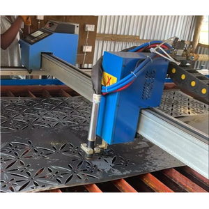 โต๊ะตัด CNC แบบพลาสมาและเปลวไฟความแม่นยำสูง ขนาด 4x8 ฟุต - มอเตอร์สเต็ปแบบขับเคลื่อนคู่ สำหรับงานโลหะ ระบบเฟสเดียว 220V - Product Image 2