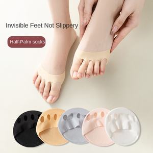 Wholesale Women's socks Foot Pad High Heel Forefoot Pad, Soft Metatarsal Support, Non-Slip and Anti-Foaming Insole Comfortable - Product Image 1