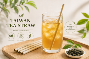 Pajita de Boba Ancha, Natural, Biodegradable y Compostable, de Precio Competitivo, para Bebidas de Tapioca, para Llevar - Product Image 5