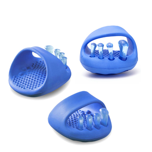 Newly Ladies Japanese Halfs Silicone Gel Toe separatori pantofole <span class=keywords><strong>donna</strong></span> gamba dimagrante calzature massaggio Semi pantofole HA01708 - Product Image 2