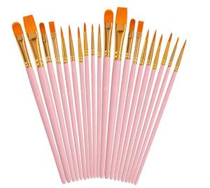 Juego de Pinceles de Pintura al Óleo de Alta Calidad con Mango de Madera, Pelo de Nailon y Paleta para Arte/Pintura - Product Image 1