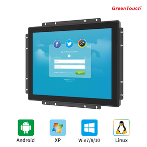 Monitor táctil industrial GreenTouch de 15 pulgadas IP65 a prueba de agua con panel j1900, PC todo en uno para negocios - Product Image 5