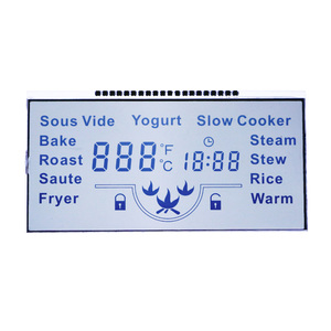 Segmentos de 5 dígitos Pantalla <span class=keywords><strong>LCD</strong></span> TN con retroiluminación de pantalla positiva Uso industrial Medidor de energía de resolución personalizada - Product Image 5