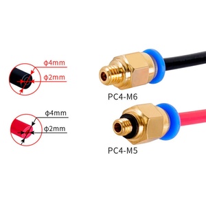 HOFUJNG Industrial 1/4 Push SL One Touch Tube <b>Quick</b> <b>Connector</b> Pneumatic Fitting - Product Image 5