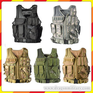 OEM Offre Spéciale léger extérieur noir sport tactique gilet Fitness tir gilet avec Molle Gear - Product Image 6