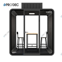 Cabines acoustiques pour fumer Prodec : Détente dans une isolation paisible, cabine insonorisée