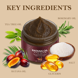 Masajeador DE CUIDADO DE Spa Saclp, champú de Etiqueta Privada, Limpieza Profunda, aceite de Batana, exfoliante para el cuero cabelludo para el crecimiento del cabello, picazón seca en el cuero cabelludo - Product Image 4