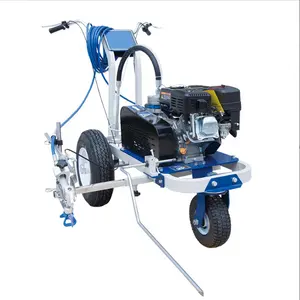 China Hot melt type Thermoplastic parking lot road line marking machine