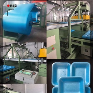 PSP 135/150 tự động Polystyrene hộp đựng thức ăn tấm xốp thịt thấm khay dây chuyền sản xuất - Product Image 5