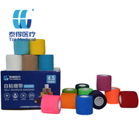 5CM*4.5M OEM Professional Sports Recovery Tape <strong>Best</strong> <strong>Selling</strong> <strong>Cohesive</strong> Non-Woven Self-Adhesive Breathable Elastic <strong>Bandage</strong> Unisex
