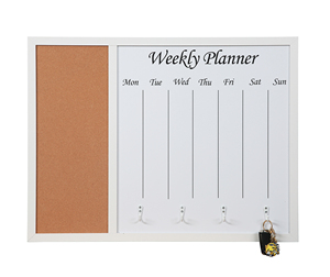 Lavagna Planner da Parete Colorata e Stampata, con Cornice in Resina PET e MDF, Magnetica e Riutilizzabile <span class=keywords><strong>per</strong></span> l'Agenda di Casa e <span class=keywords><strong>Ufficio</strong></span> - Product Image 6