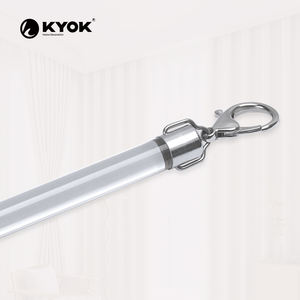 KYOK Fabricación de bastón de cortina de acrílico transparente al por mayor - Product Image 4