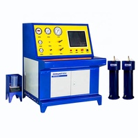Equipo de Prueba Hidráulica para Tanques de Gas, Máquina de Prueba de Presión Hidrostática para Cilindros de Oxígeno/Nitrógeno/Hidrógeno/GLP o CO2