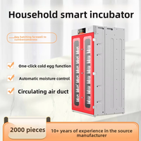 Incubateur d'oeufs industriel 400-10000 avec contrôleur de température et d'humidité pièces de rechange pour poulet 220V état neuf