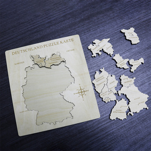 Carte de campagne personnalisée <span class=keywords><strong>Puzzle</strong></span> Board Jouet éducatif 3d pour enfants Meilleur cadeau <span class=keywords><strong>d</strong></span>'anniversaire en bois - Product Image 6