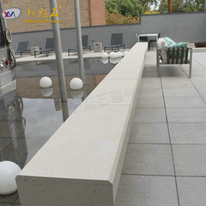 Nuevos Materiales de Construcción en Piedra, Banco de Hormigón Translúcido XMS006, Muebles de Jardín de Alto Rendimiento para Exteriores - Product Image 2