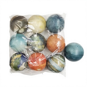 Venta Caliente Transfronteriza: Pelota de Espuma de 63mm con 8 <span class=keywords><strong>Planetas</strong></span>, Juguete Educativo Cognitivo para Niños, Pelota Antiestrés Planetaria - Product Image 1