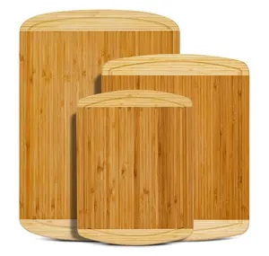 Cozinha personalizada bambu comida crua corte Chop Board