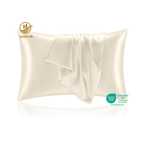 Taie d'<span class=keywords><strong>oreiller</strong></span> en soie de mûrier 100% qualité hôtelière, résistante à la décoloration, confortable pour dormir, en gros - Product Image 2