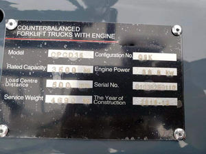 CPCD35 Gabelstapler mit Geräumiger Kabine für Komfortables Langzeitfahren - Product Image 6