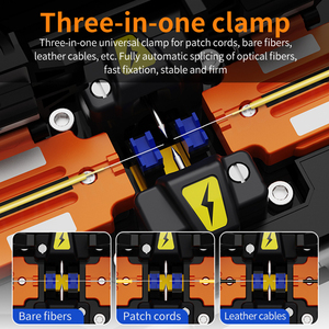 เครื่องเชื่อมต่อใยแก้วนำแสงแบบ High Core Alignment Splicer พร้อมเครื่องวัดพลังงานแสง (OPM) รองรับ IP รับประกัน 3 ปี เชื่อมใยแก้วด้วยความร้อน - Product Image 5
