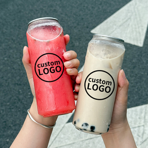 <span class=keywords><strong>Lattine</strong></span> in Plastica PET per Bevande con Apertura Facilitata, Grado Alimentare, 330Ml 500Ml, <span class=keywords><strong>Vuote</strong></span> con Coperchi - Product Image 2