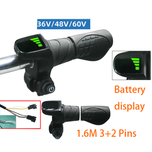 High Quality Lithium-ion Bicycle Electric Scooter Handlebar Split Half-<strong>speed</strong> Regulator 36V-72V IPX5 Waterproof LED <strong>Display</strong> - Product Image 3